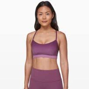 Lululemon Flow Y Bra  in Spray Ombre